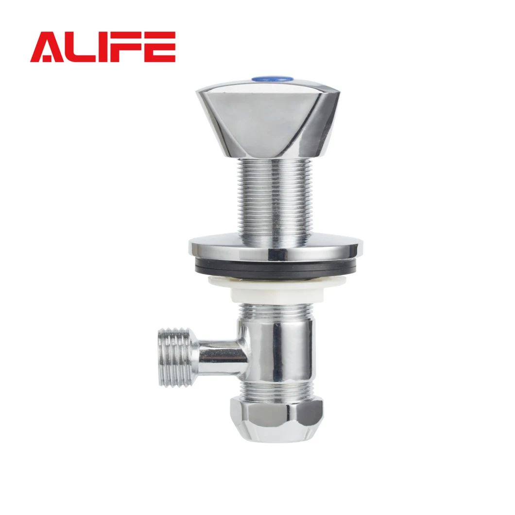Alife Sanitary Plumbing Brass Angle Valve for Europea Market OEM Order