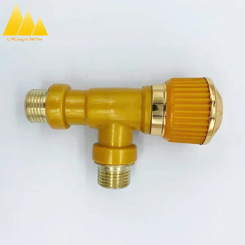 Cheap Price Plastic PPR Triangle Angle Two Way Flush Angle Valve