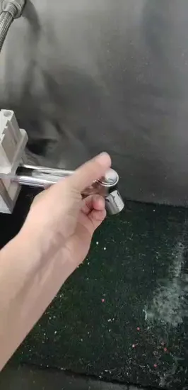 Sanitary Ware Square Brass Portable Bathroom Bidet Faucet Handheld Toliet Bidet Sprayer Kit