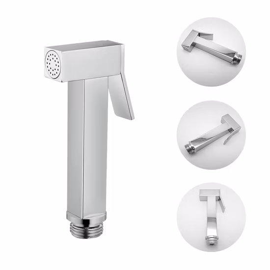 Bidê de banheiro de função única estilo quadrado Shattaf