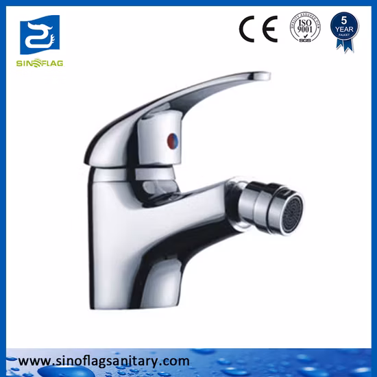 Torneira para bidê quadrada de latão 40 mm