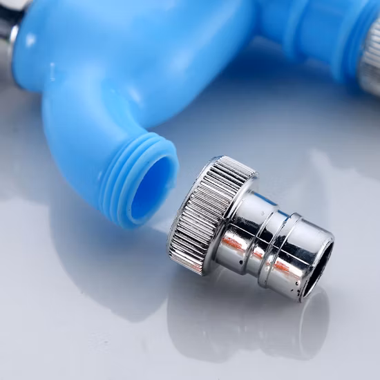 Máquina de lavar de água fria cromada montada na parede torneira bibcock de jardim