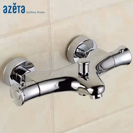 Louças Sanitárias Acessórios de Banheiro Termostato de Latão Válvula Barra de Chuveiro Termostática Montagem na Parede Torneiras Misturadoras de Chuveiro